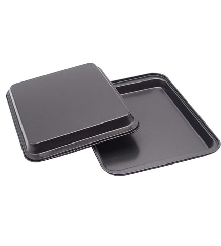HYTK compact toaster-oven pan suitable for quick reheating and small portions.