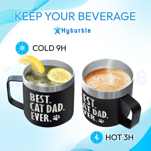 Hyturtle cat dad gift-ready mug makes a thoughtful present for cat lovers