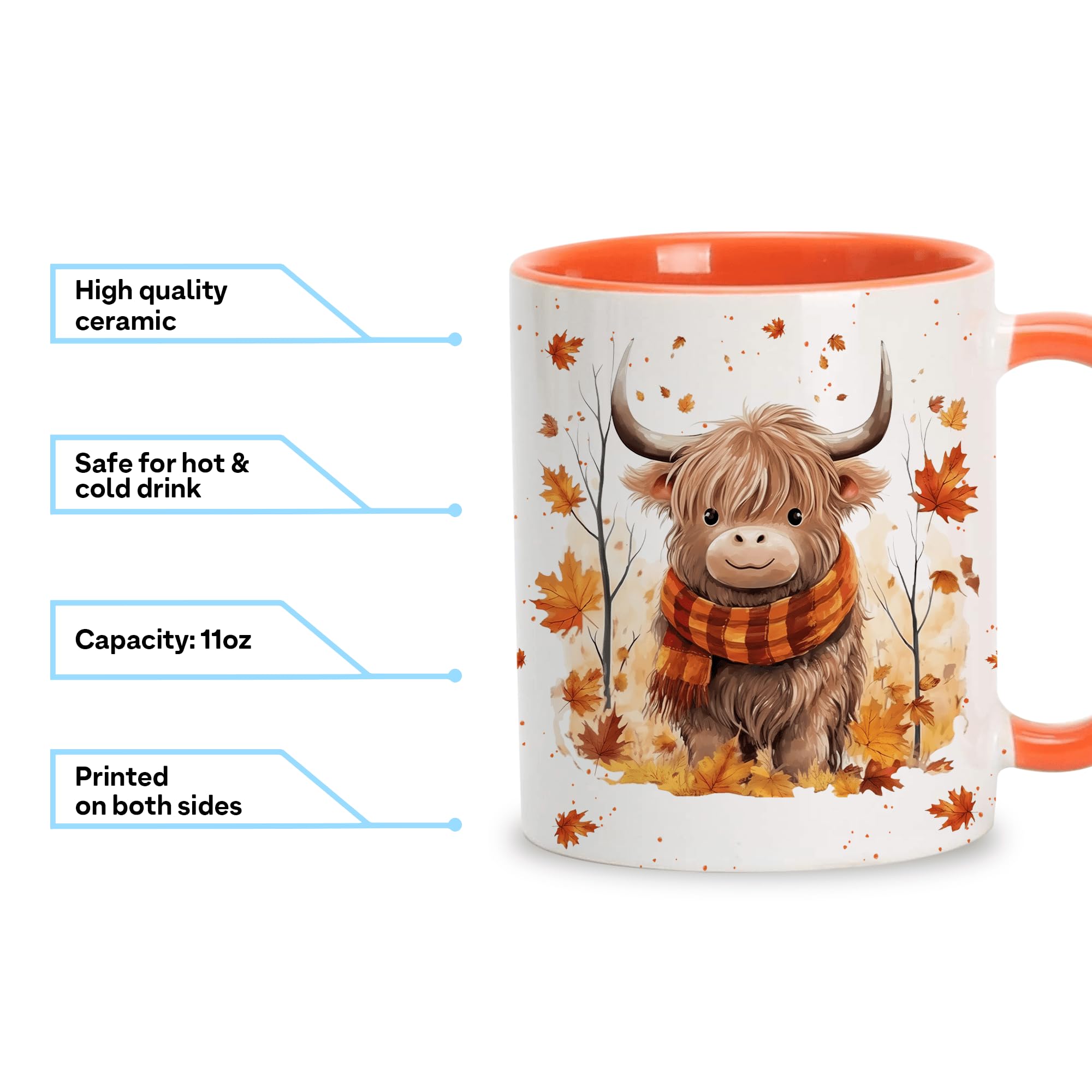Hyturtle Cozy holiday mug handle closeup for easy grip and comfort.