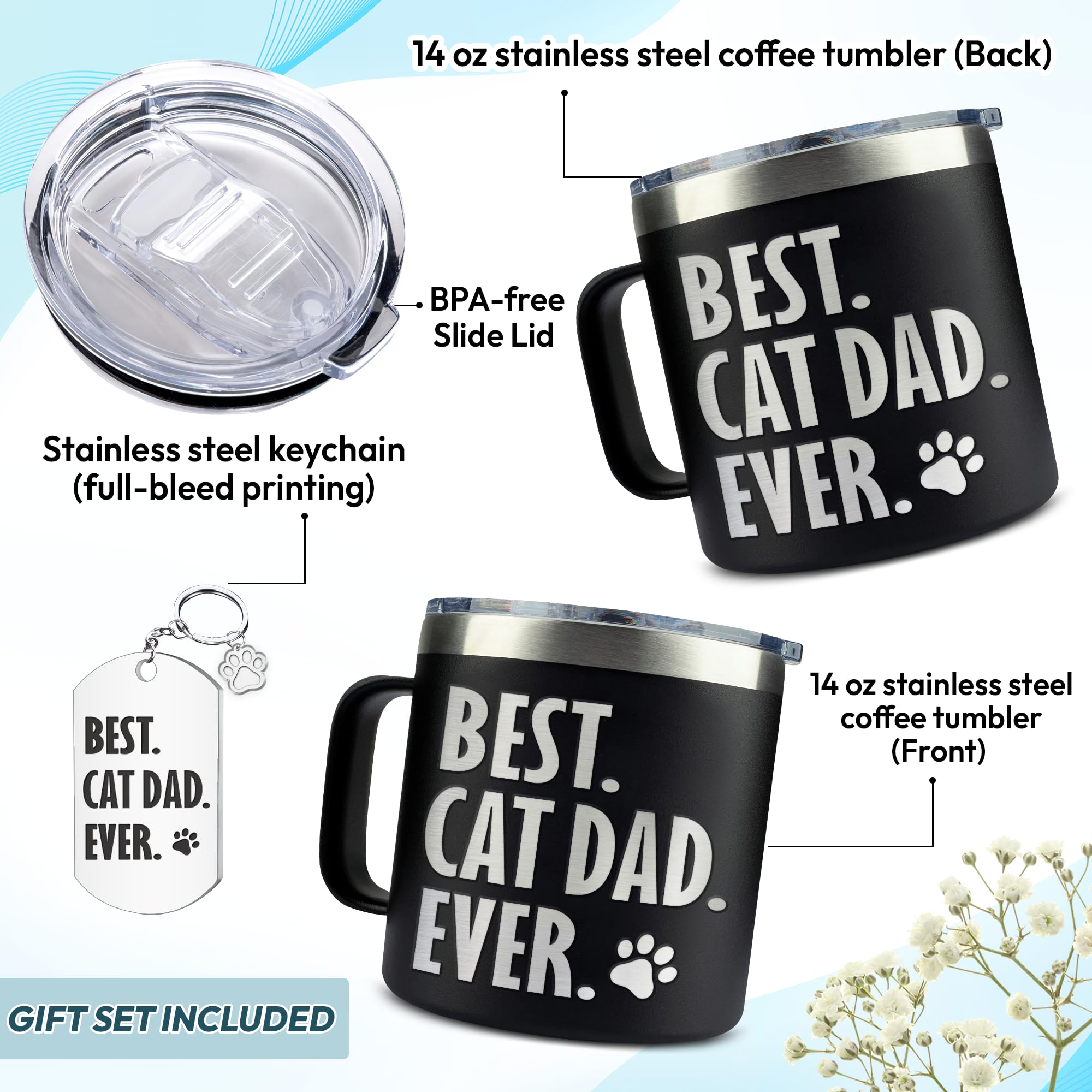 Hyturtle stainless-steel BPA-free mug emphasizes rust resistance and flavor neutrality