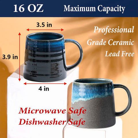 HYTYSKAR ink green mug handle closeup showing comfortable grip