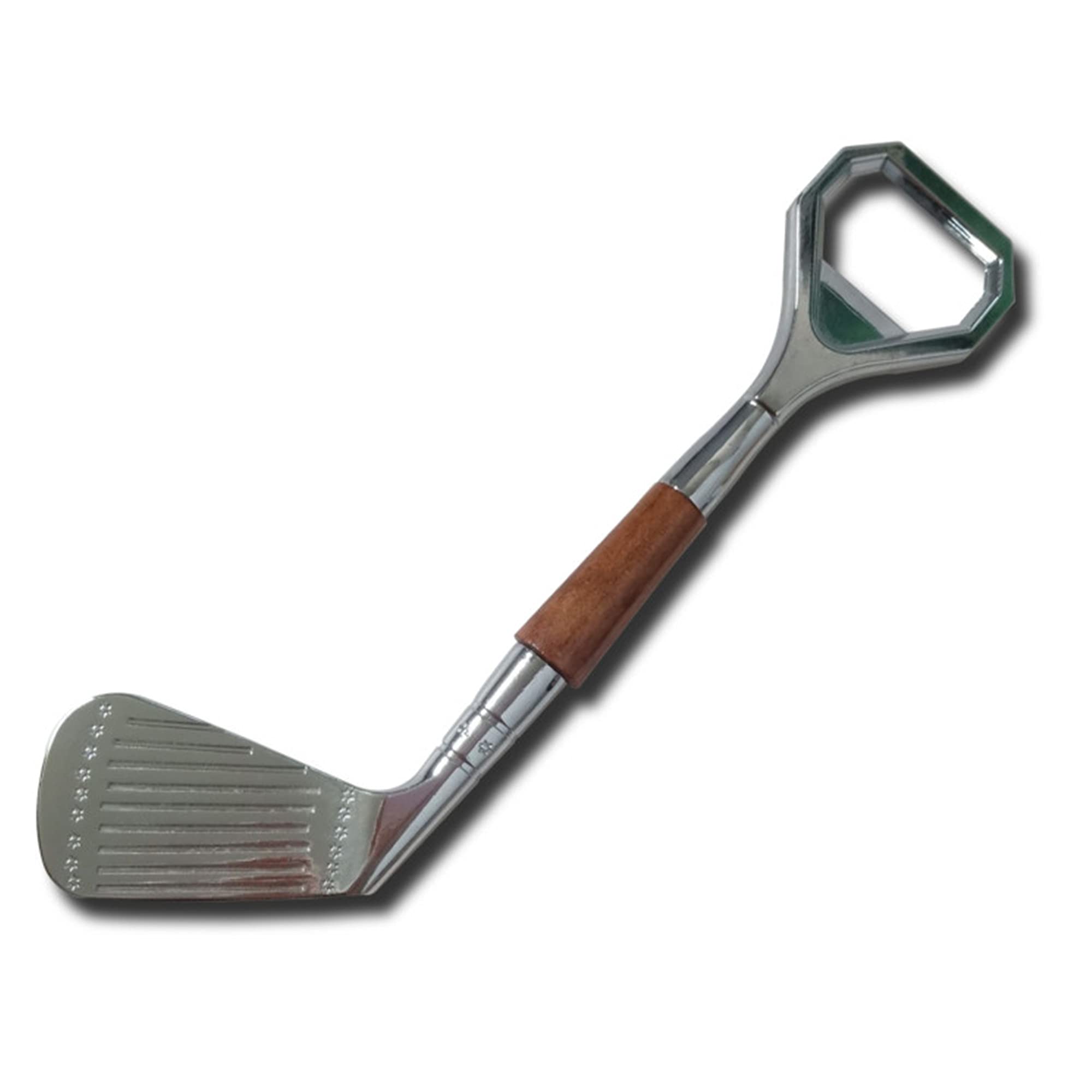 HYYF golf club bottle opener with wood body for durable use.