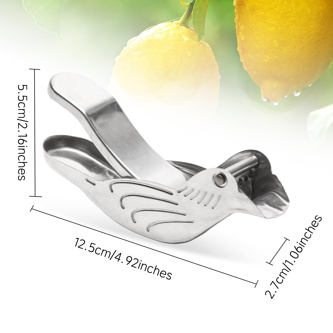 HyzaPhix versatile citrus squeezer enabling quick juice for marinades and drinks.