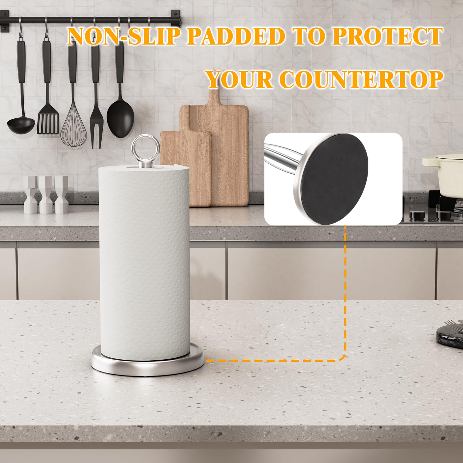 HZE versatile towel holder suitable for kitchen, bathroom, travel
