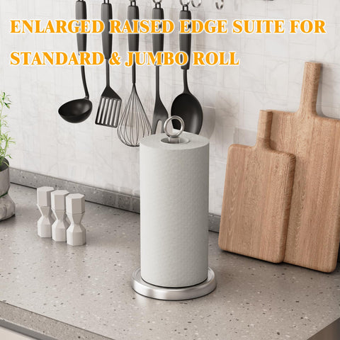 HZE paper towel holder adds farmhouse decor appeal with practicality