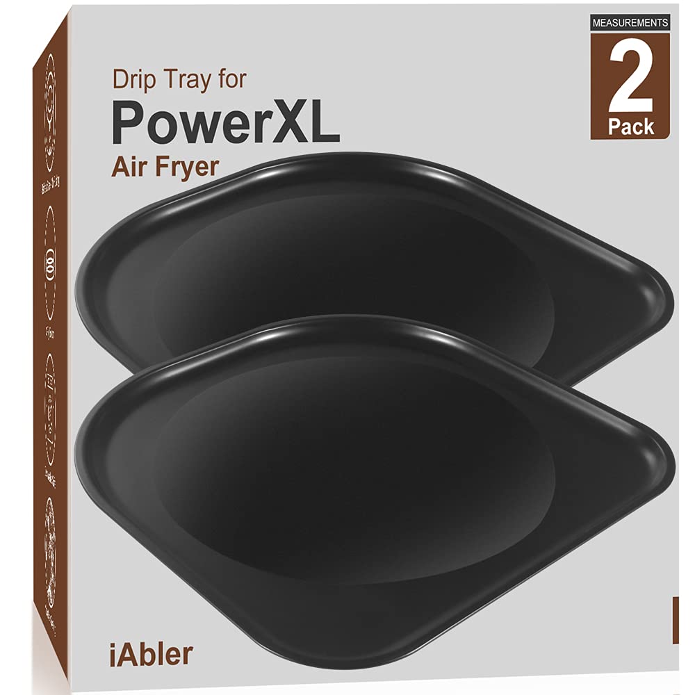iabler original air fryer drip tray for PowerXL Vortex Pro 10qt keeps oil contained during cooking