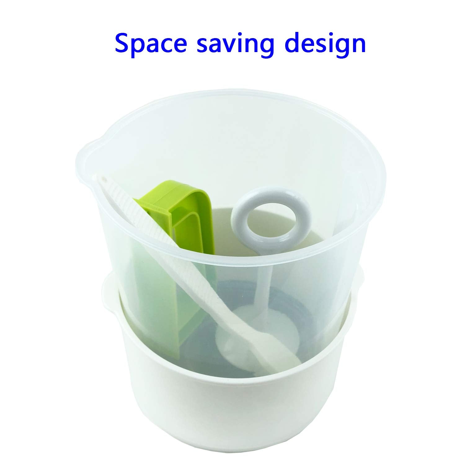 iaesthete tea filter in use keeps fine leaves out of your cup for a clear steep