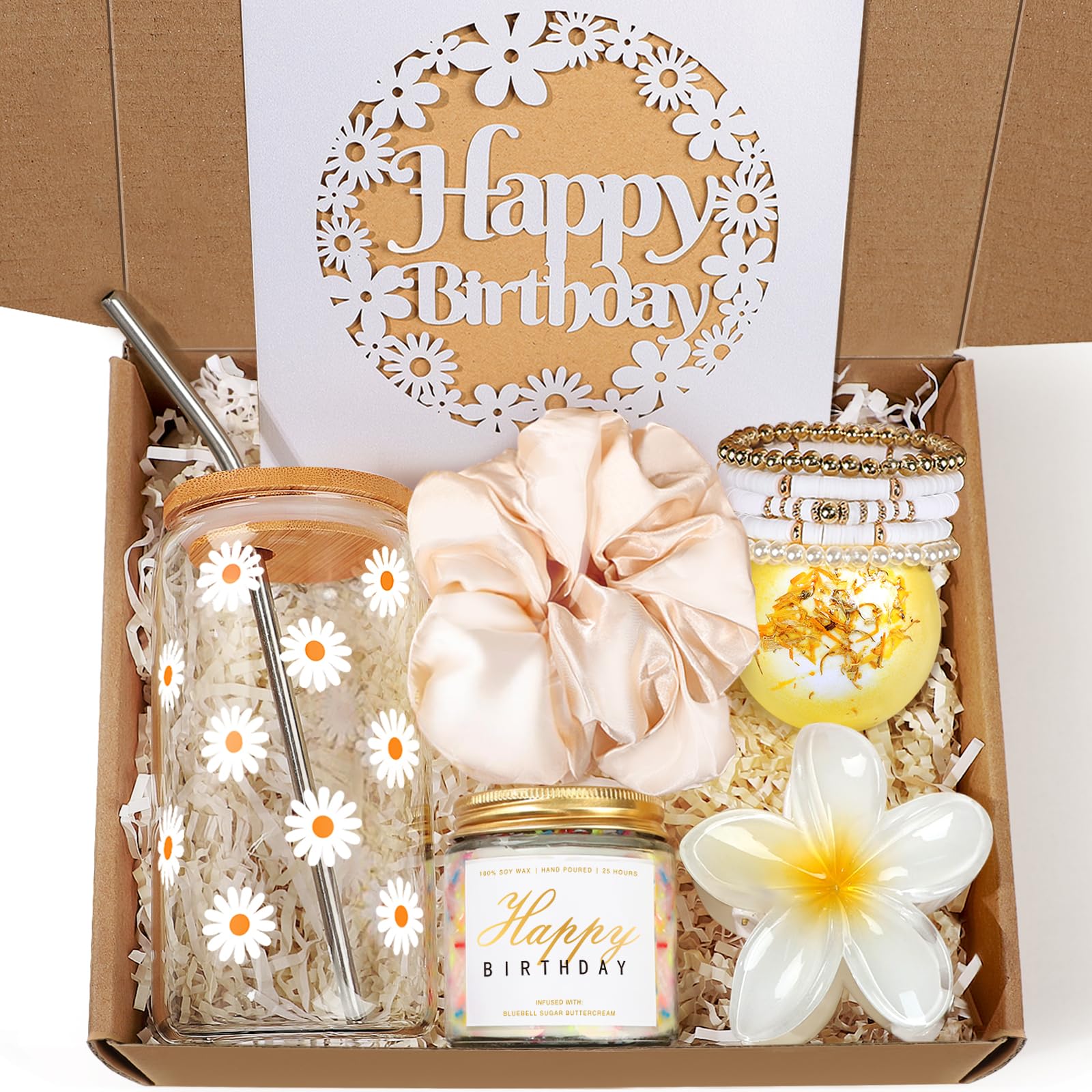 iAOVUEBY birthday gift box with retro glass cup for elegant mornings