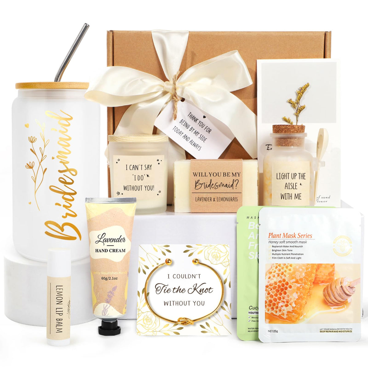 iaovueby bridesmaid proposal gift box showcases a complete celebration for your bridal party.