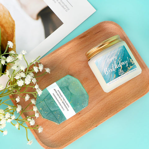 iAOVUEBY diamond soap provides gentle cleansing with a touch of luxury.