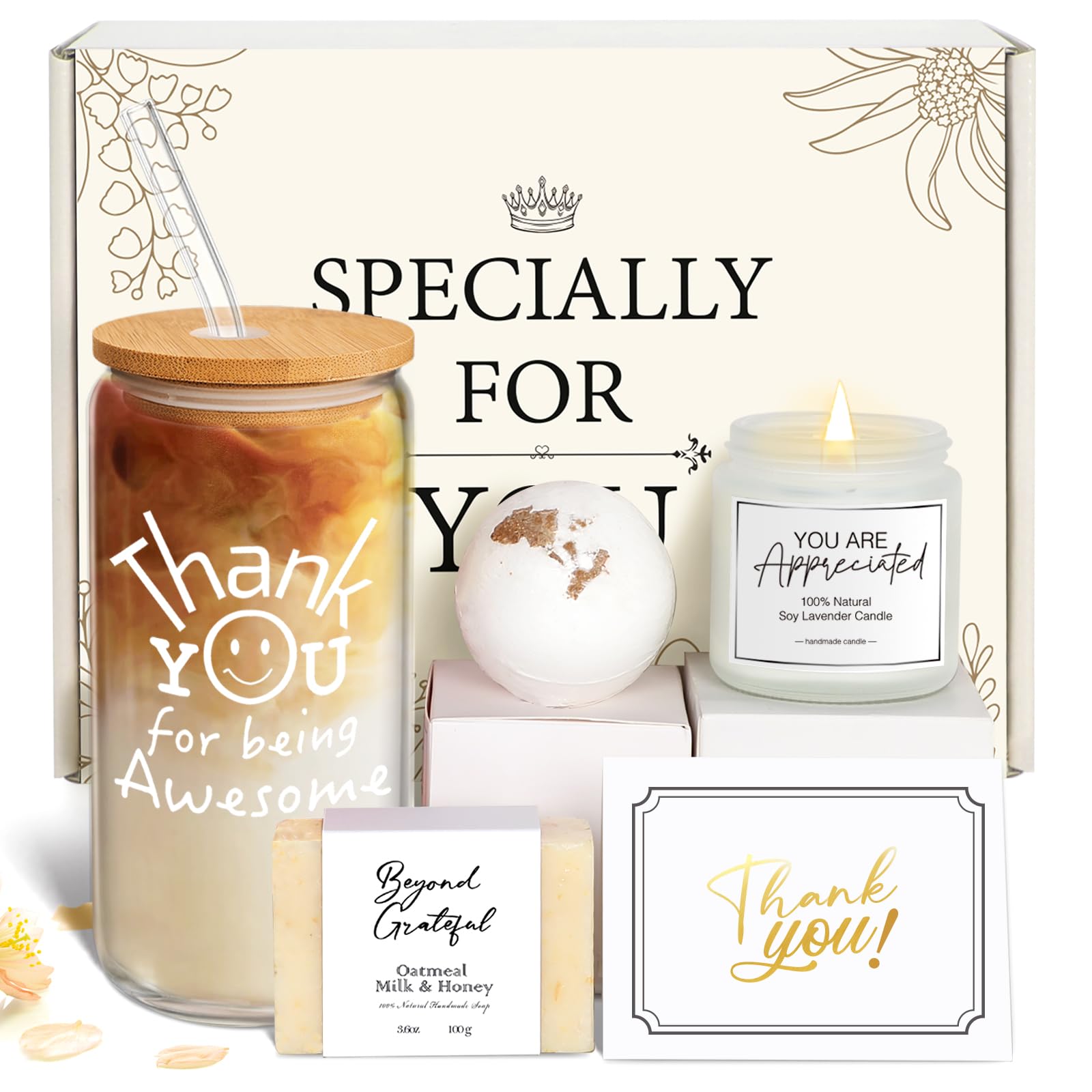 iaovueby Gratitude Deluxe Gift Box packaging ready for gifting