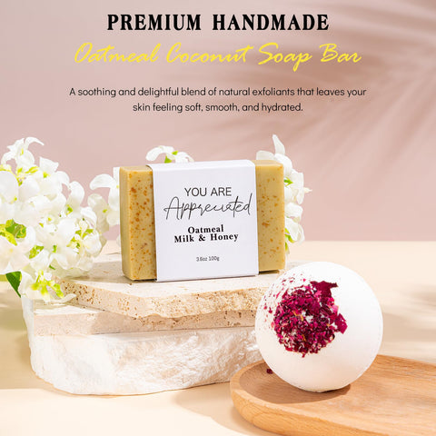 IAOVUEBY handcrafted soap You Are Appreciated ready for safe cleansing