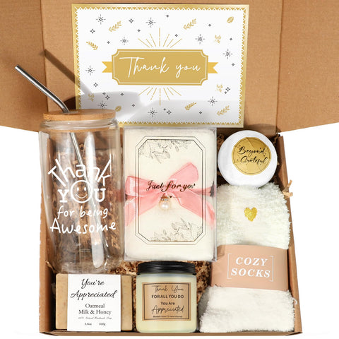 iAOVUEBY 16oz Thank You glass for daily beverages and appreciation