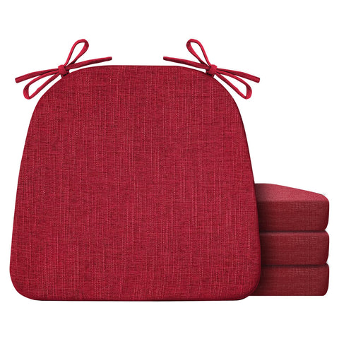 IASEAHK chair cushions set of four for dining chairs offer enhanced comfort.