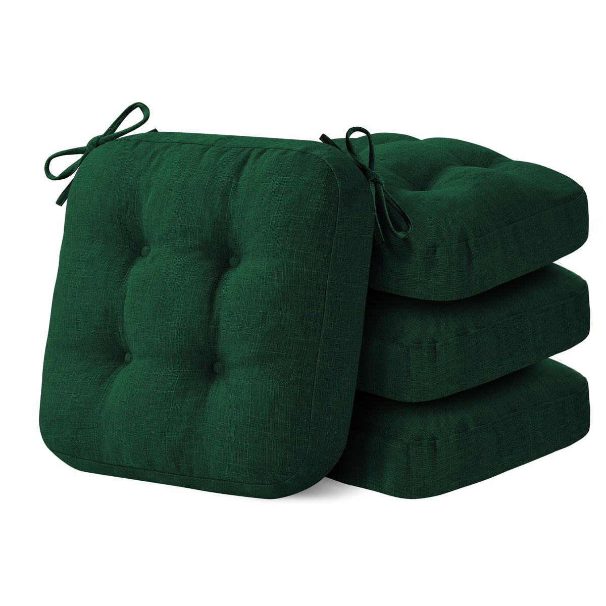IASEAHK green tufted dining chair cushion for plush comfort during meals