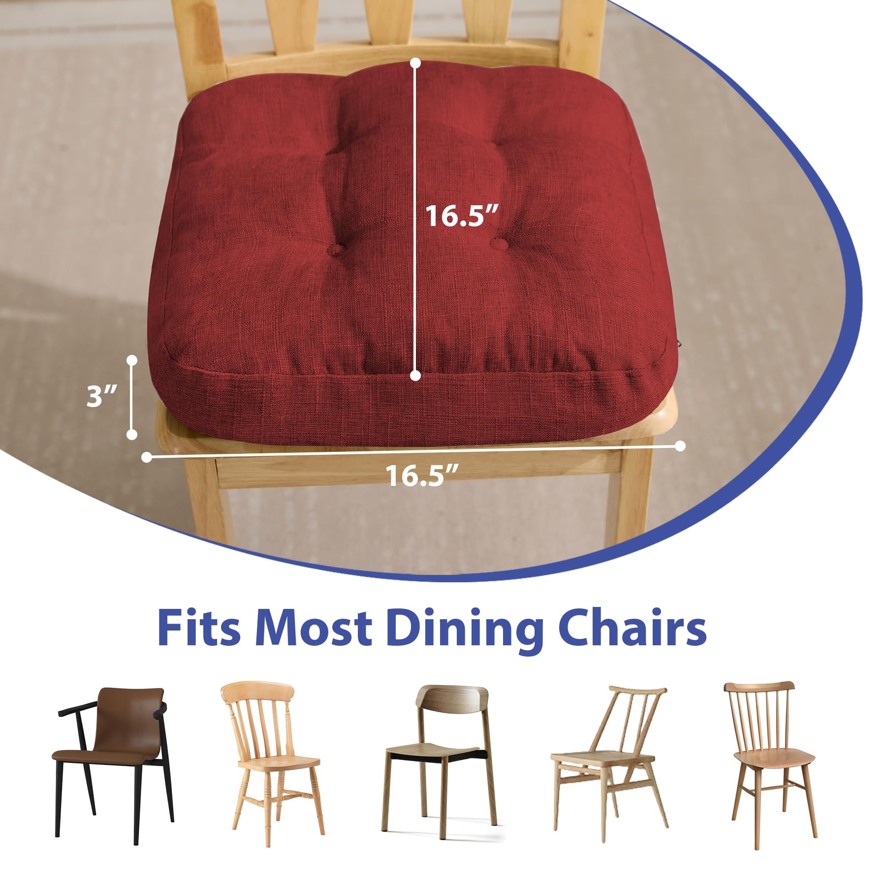 IASEAHK height-adjustable cushion with removable base for customizable support