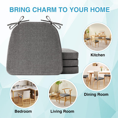 IASEAHK cushions arrive vacuum-packed and expand fully after unpacking.