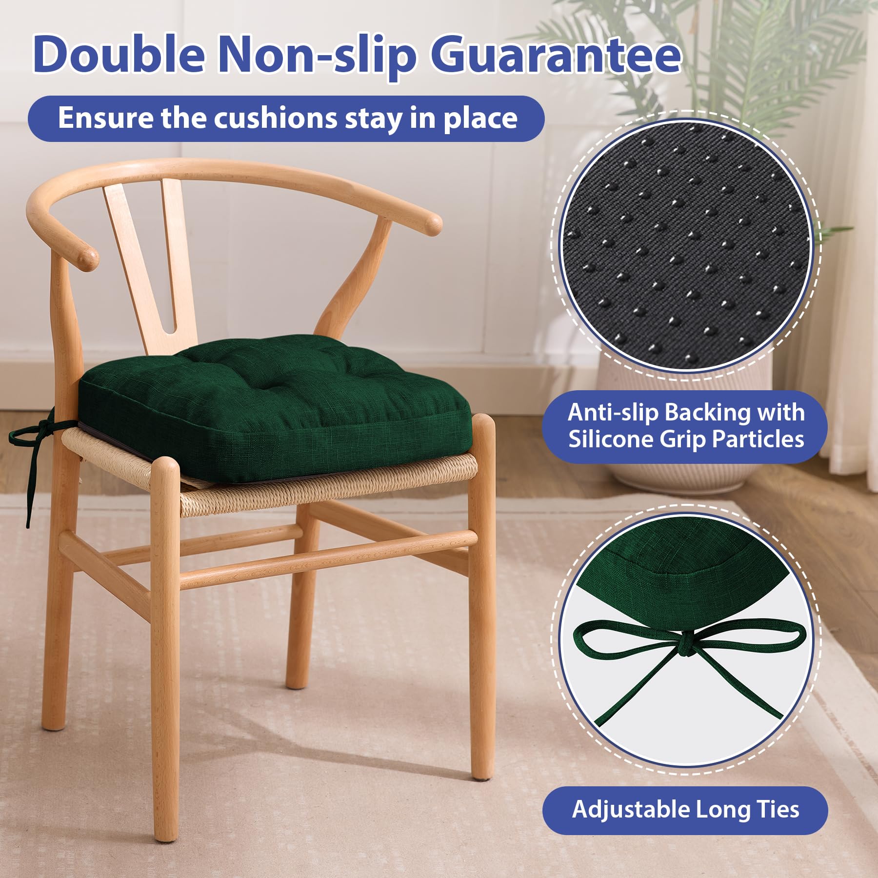 IASEAHK removable cover in green for easy cleaning and care