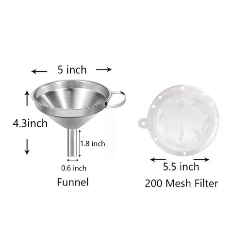 IAXSEE 200 mesh fine strainer offers thorough filtration for milks, juices, and oils.