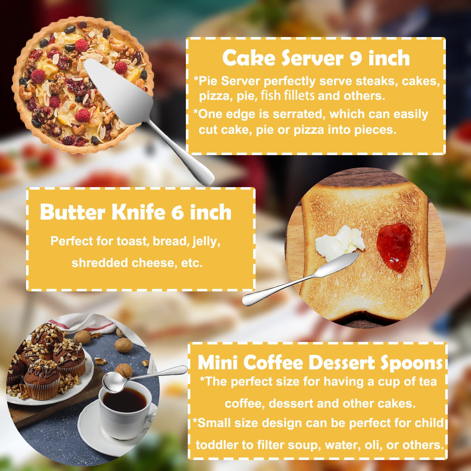 IAXSEE serving forks provide efficient serving at gatherings.