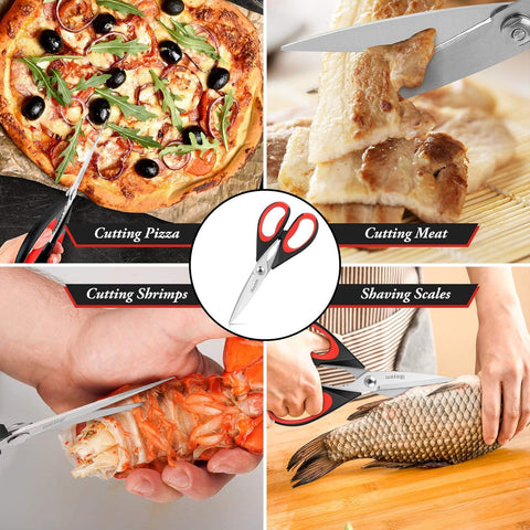 iBayam compact scissors fit small spaces for apartment kitchens