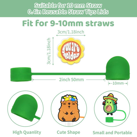 Ibuclein party favor straw cap set for events and gatherings.