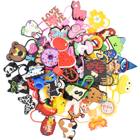 Ibuclein BPA-free straw toppers offer safe reusable decoration.