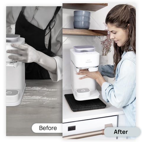 Perfectly sized for common appliances, from 6-quart Instant Pot to large coffee makers.