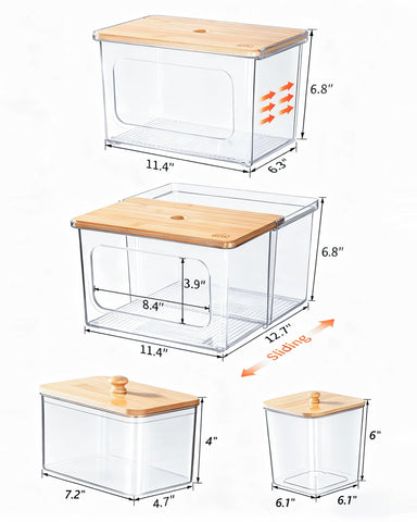 icasa laundry pods container clear canister for easy pod visibility and organized laundry area.