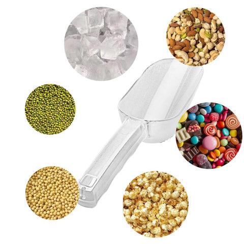 Dishwasher-safe ice scoop for quick cleanup after use