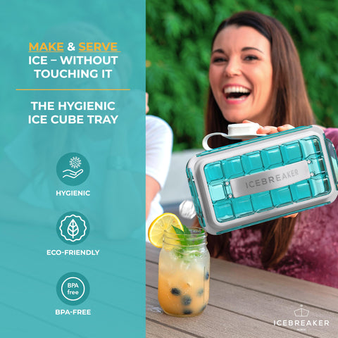 ICEBREAKER POP 2.0 freezes in any orientation for spill-free ice.