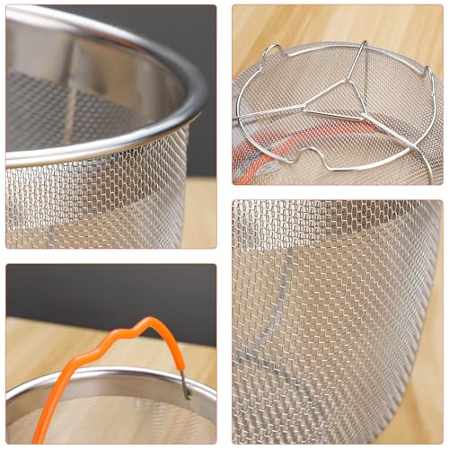 ICEICE steamer basket, dishwasher-safe for easy cleanup.