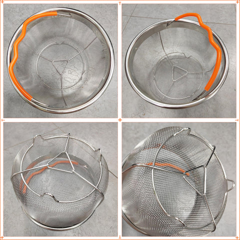 ICEICE stainless steel mesh detail shows durable construction.