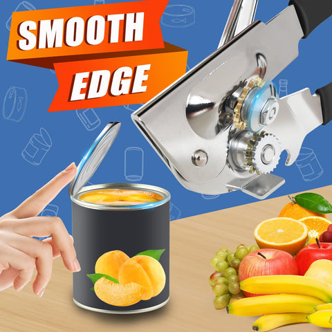 ICEKATI smooth‑edge cutting blade delivers clean lids on every can.