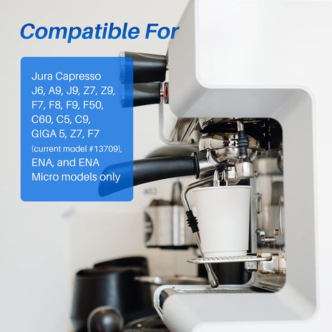 ICEPURE compatibility graphic listing Jura models.