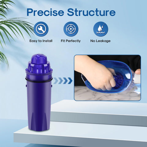 ICEPURE filter for CR-1100C delivers cleaner water with fewer odors.