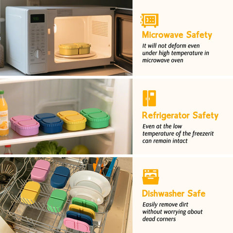 Bright ICEROYCE containers simplify meal prep and kid-friendly snacks.