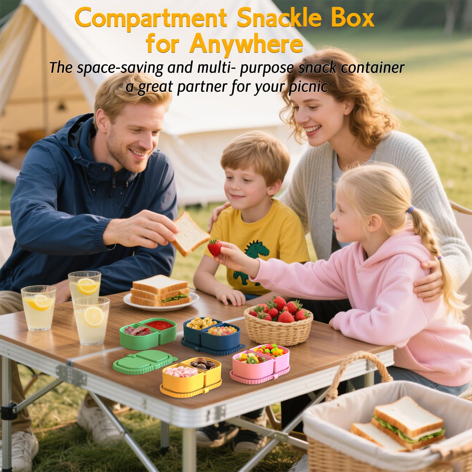 ICEROYCE containers wash easily with soap and water after meals.