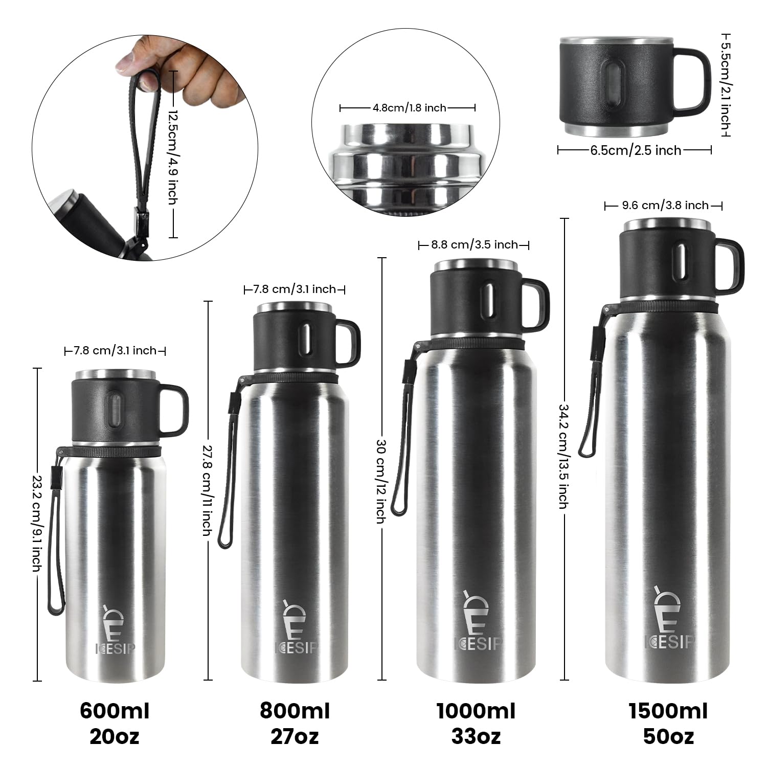 Icesip leak-proof mouth seals prevent leaks in bags and desks.
