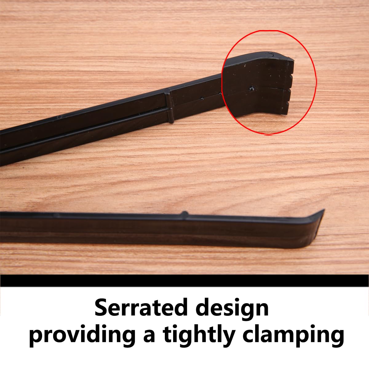 ICHROSAYA buffet table setup with black tongs for clean serving