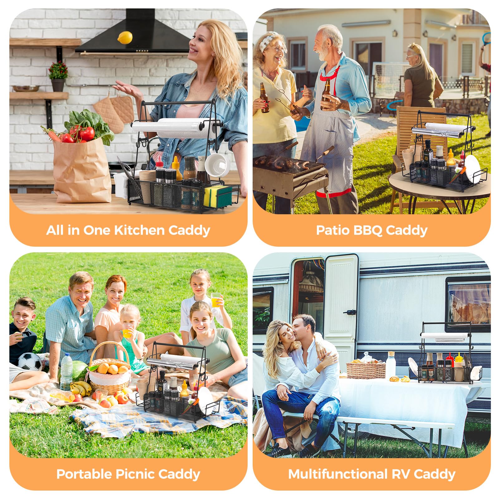 ICOHOT Grill Caddy ideal gift for men who love outdoor grilling.