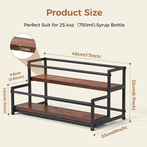 ICOHOT stair-step-display keeps bottle labels visible for fast selection.