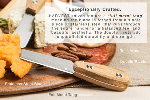 ICOSA Living Harvest premium stainless steel knives endure daily use.
