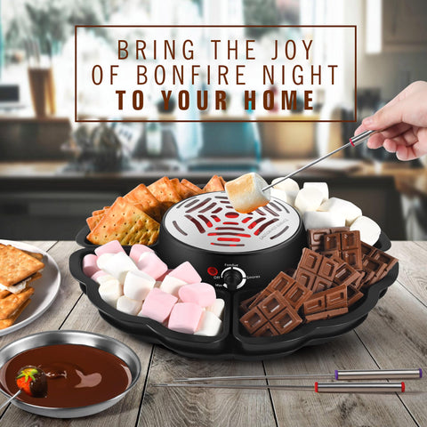 ICRINA four serving trays to keep treats organized during gatherings.