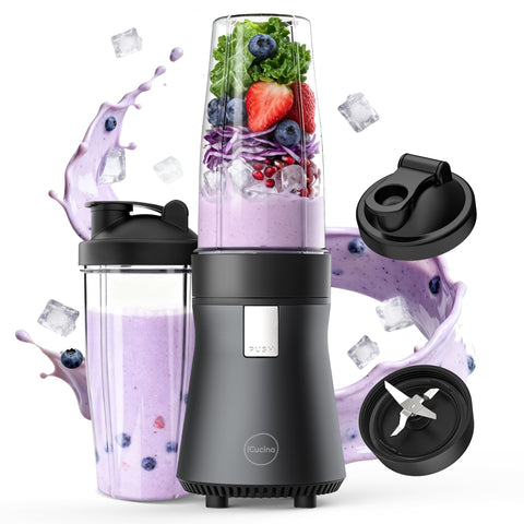 ICUCINA smoothie-blender-700w-motor for silky smoothies and ice drinks