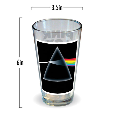 ICUP Pink Floyd Wish You Were Here pint glass; perfect for fan collections and casual drinks.