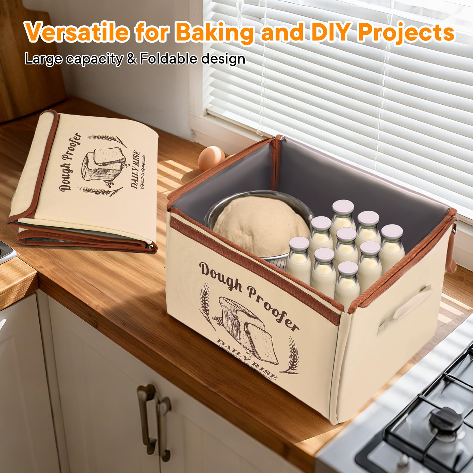 IDACYRIA sourdough-proofing-box insulation for stable temperatures