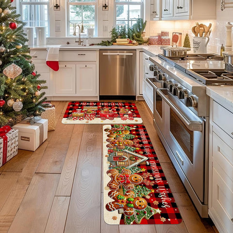 Ideasonna merry christmas gingerbread kisses statement detail highlights seasonal charm