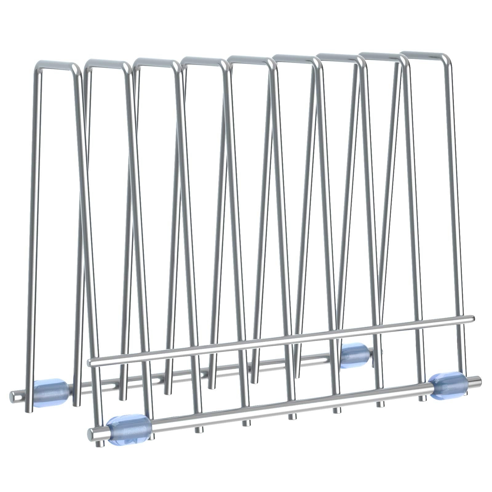 IDEATECH reusable bags drying rack with eight rungs for efficient air drying