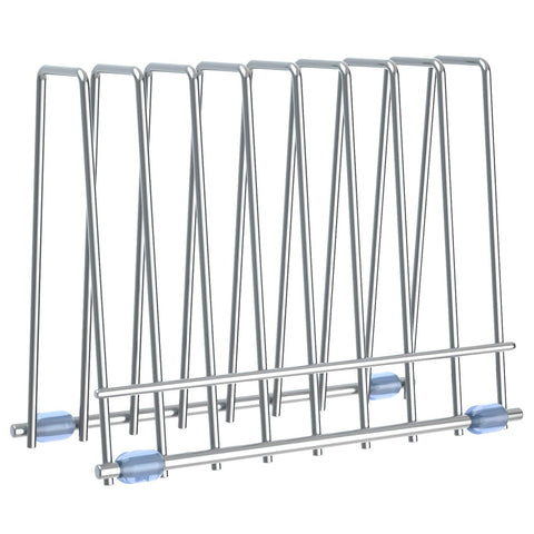 IDEATECH reusable bags drying rack with eight rungs for efficient air drying